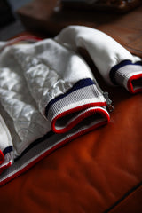 DRAKE STITCHED DYNASTY ERA WHITE UNIFORM HEAVYWEIGHT ZIP HOODIE JACKET (1 NIGHT ONLY EXCLUSIVE)*PRE ORDER*