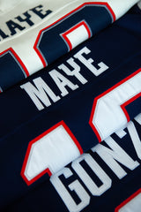 DRAKE STITCHED DYNASTY ERA NAVY UNIFORM HEAVYWEIGHT ZIP HOODIE JACKET (1 NIGHT ONLY EXCLUSIVE)