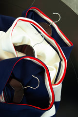 DRAKE STITCHED DYNASTY ERA NAVY UNIFORM HEAVYWEIGHT ZIP HOODIE JACKET (1 NIGHT ONLY EXCLUSIVE)