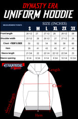 DRAKE STITCHED DYNASTY ERA NAVY UNIFORM HEAVYWEIGHT ZIP HOODIE JACKET (1 NIGHT ONLY EXCLUSIVE)