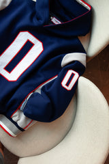 GONZO STITCHED DYNASTY ERA NAVY UNIFORM HEAVYWEIGHT PULLOVER HOODIE JACKET (1 NIGHT ONLY EXCLUSIVE)