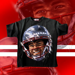 THE AURA CHROME HELMET HEAVYWEIGHT T SHIRT *LIMITED AMOUNT AVAILABLE*