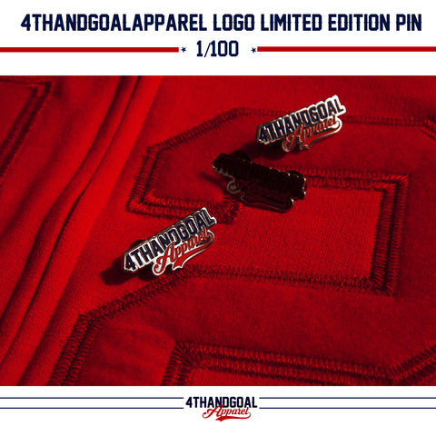 Limited Edition 4THANDGOALAPPAREL FAM LOGO Pin 1 of 100