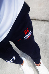 Legacy Edition "87" 3D EMBROIDERED Joggers NAVY (unisex fit)