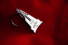 LIGHTHOUSE FOXBORO FAITHFUL METAL/LASER ENGRAVED KEY CHAIN Limited to 1 of 100