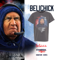 BELICHICK Signature Series LIMITED EDITION VINTAGE WASHED T SHIRT