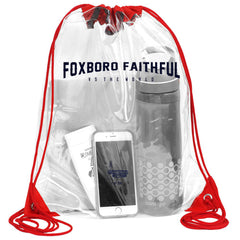 FOXBORO FAITHFUL EMBOSSED SLIDES "THROWBACK RED" MENS *FREE CLEAR GAME DAY BAG* Limited Edition 100 pairs