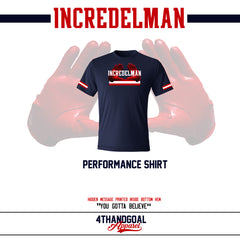 SALE! INCREDELMAN Performance Shirt (dry wicking & antimicrobial) (Men's)
