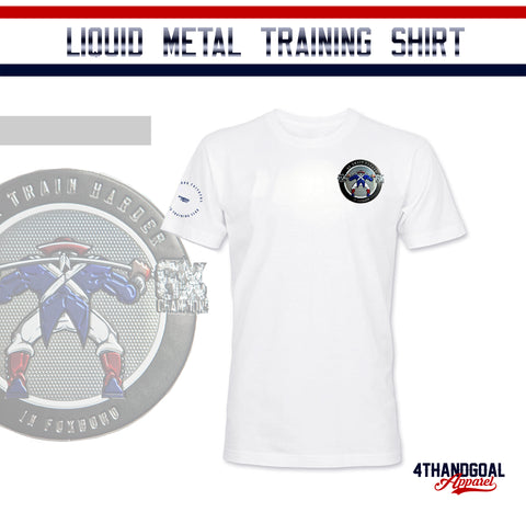 Liquid Metal WHITE Training Shirt (Men's)