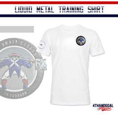 Liquid Metal WHITE Training Shirt (Men's)