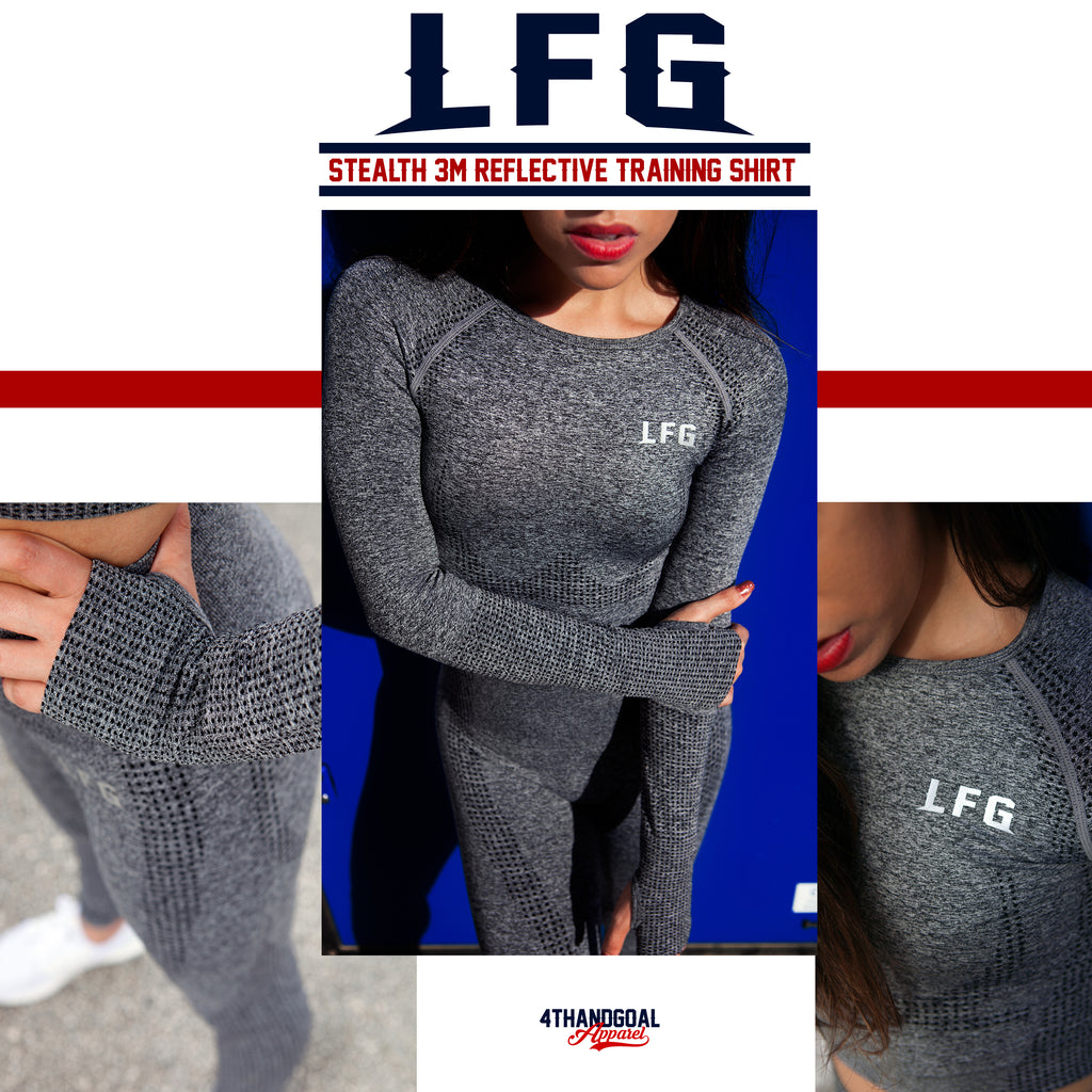 Stealth 3M LFG Reflective Long Sleeve Ladies Training Shirt